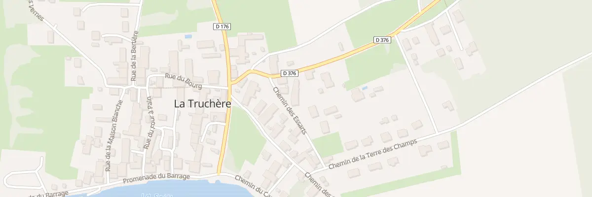 Plan du 5086 Che des Sables à La Truchère