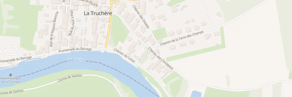 Plan du 5095 Che des Clouzeaux à La Truchère
