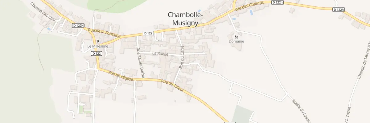 Plan du 1 Rle des Feusselottes à Chambolle-Musigny