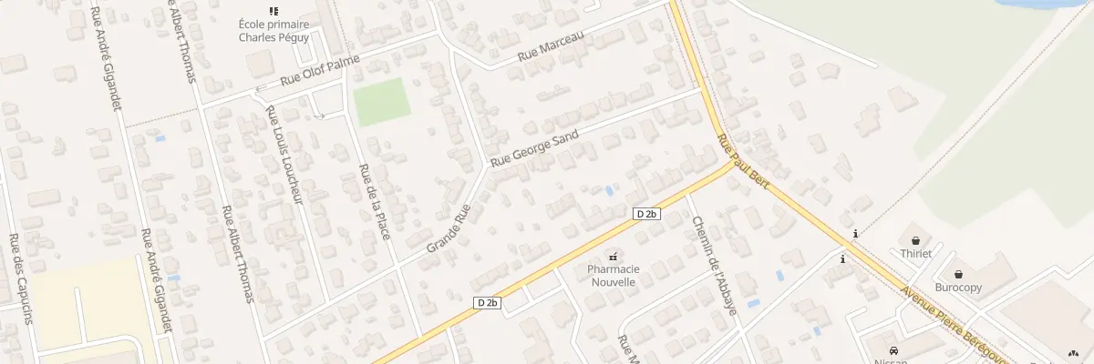 Plan du 13 Rue George Sand à Saint-Dizier
