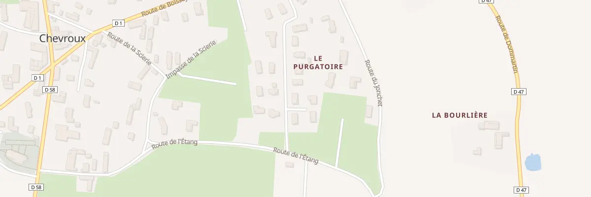 Plan du 291 Rue Perles de Rosée à Chevroux