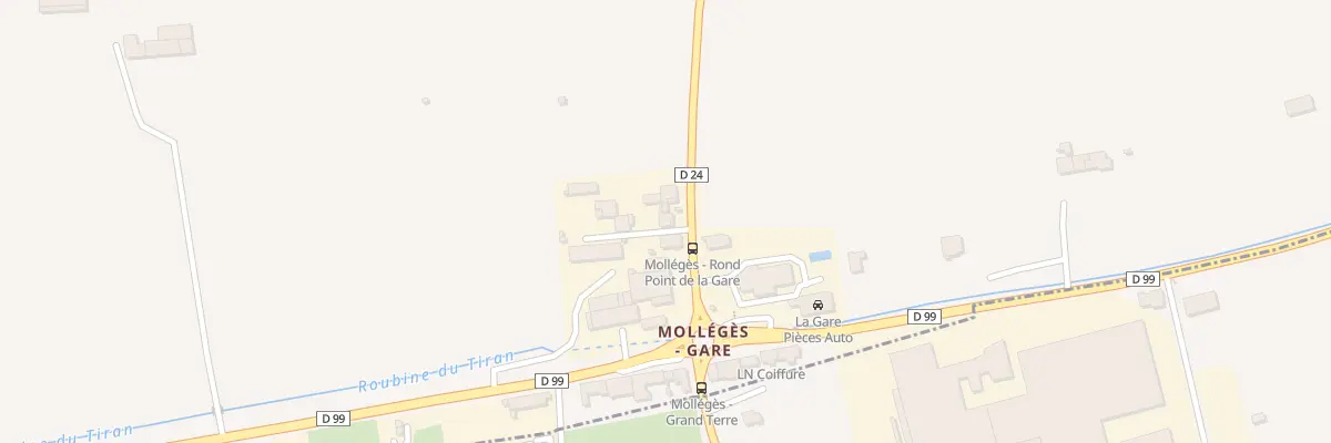 Plan du 1764 Rte de la Gare à Mollégès