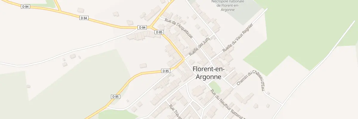 Plan du 7 Rue Chanzy à Florent-en-Argonne