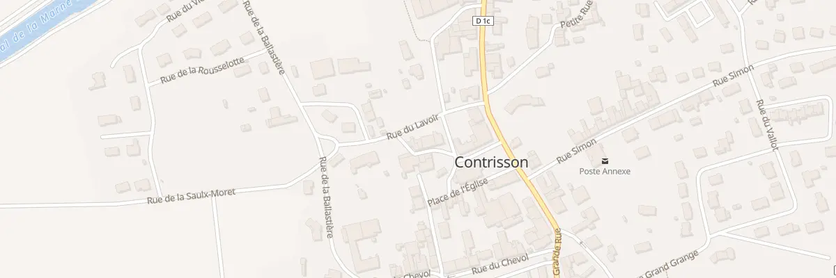 Plan du 22 Rue du Coq à Contrisson