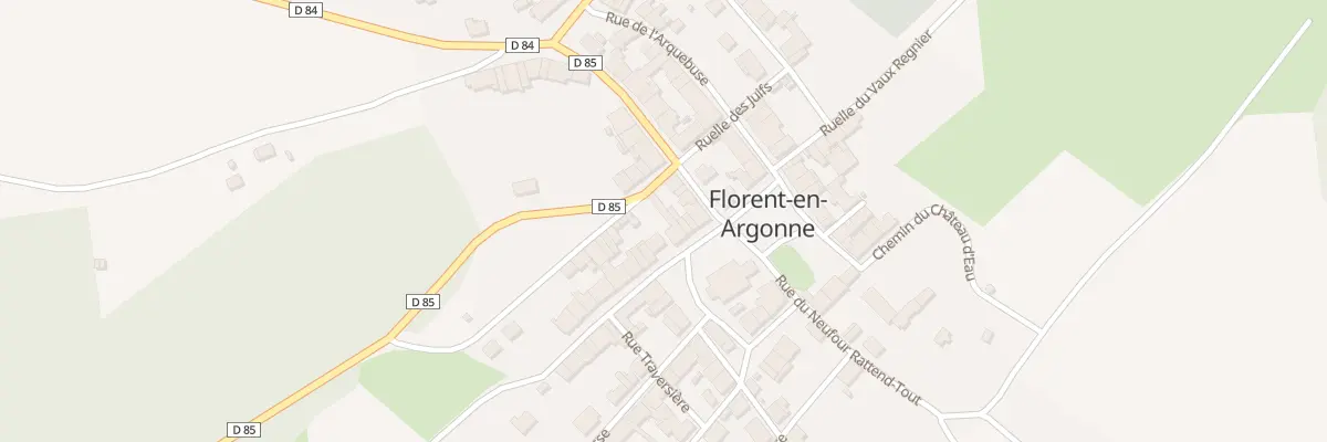 Plan du 14 Pl Leon Antoine à Florent-en-Argonne