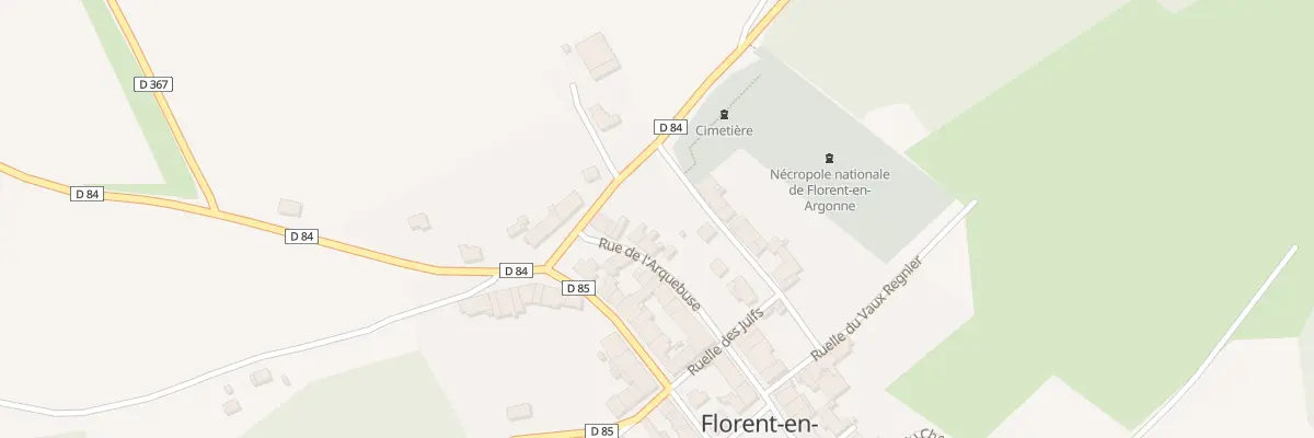 Plan du 5157 Rue de l’Arquebuse à Florent-en-Argonne