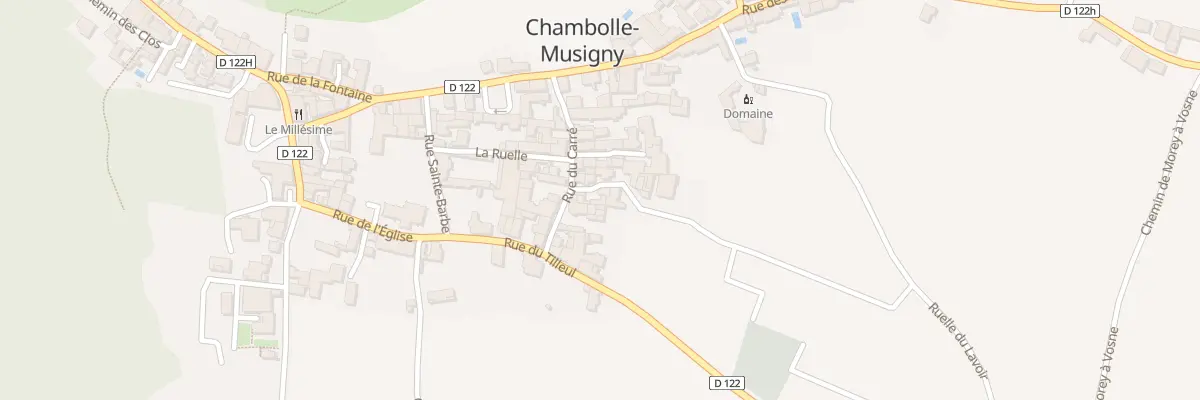 Plan du 6 Rle des Feusselottes à Chambolle-Musigny