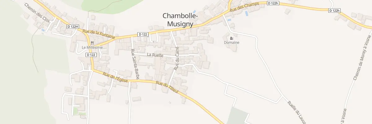 Plan du 3 Rle des Feusselottes à Chambolle-Musigny