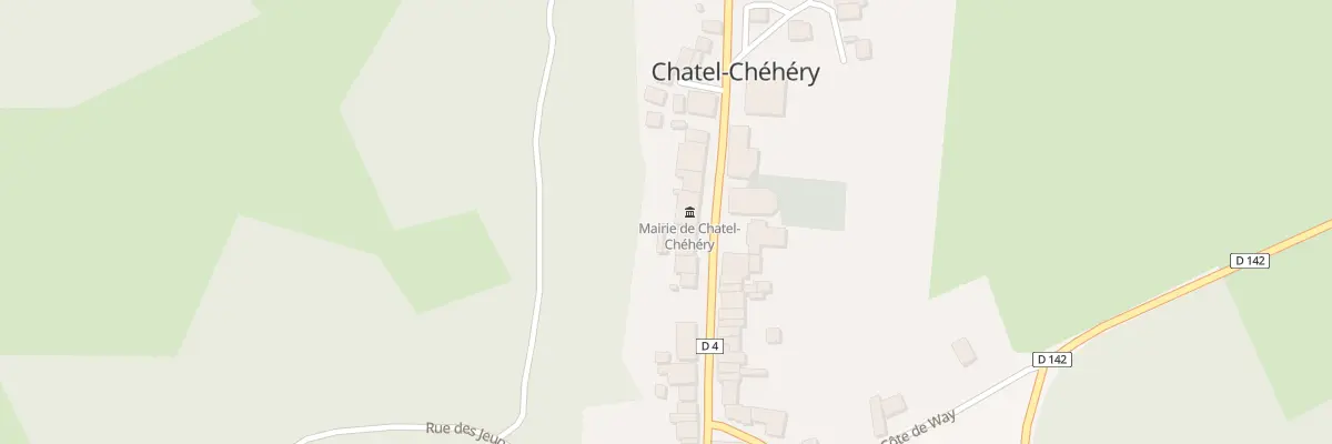 Plan du 24 Rue Laloy Chenet à Chatel-Chéhéry