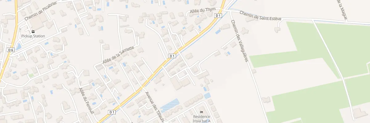 Plan du 5000F Rte du Thor à Caumont-sur-Durance
