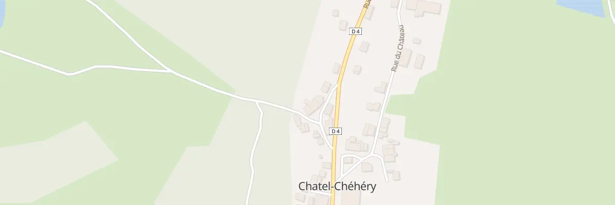 Plan du 9 Rue des Goulets à Chatel-Chéhéry