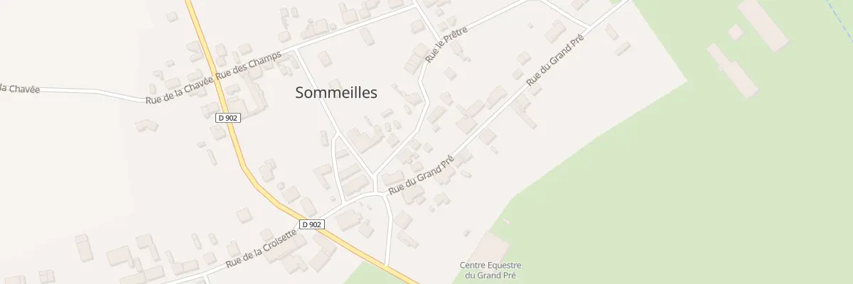 Plan du 2 Rue le Pretre à Sommeilles