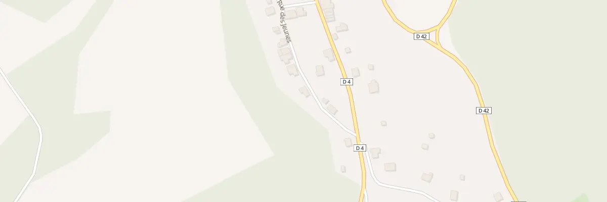 Plan du 20 Rue des Jeunes à Chatel-Chéhéry