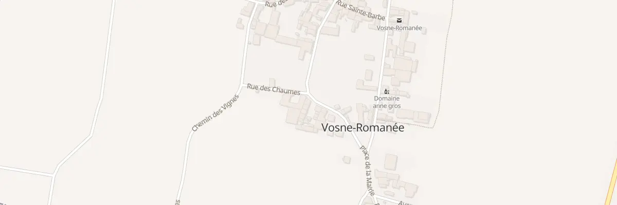 Plan du 16 Rue de la Goillotte à Vosne-Romanée