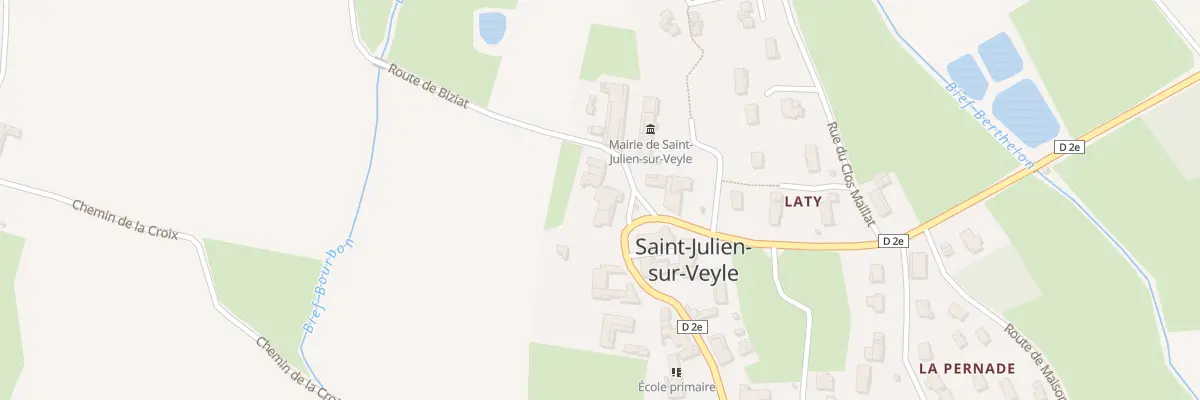 Plan du 352 Rue du Village à Saint-Julien-sur-Veyle