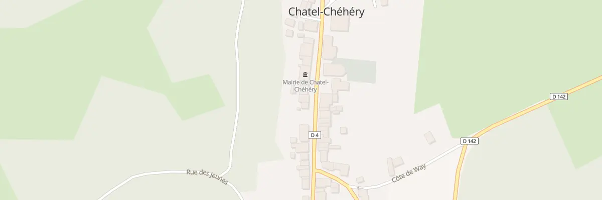 Plan du 26 Rue Laloy Chenet à Chatel-Chéhéry
