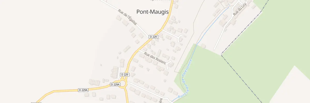 Plan du 1 Rue des Rosiers à Noyers-Pont-Maugis