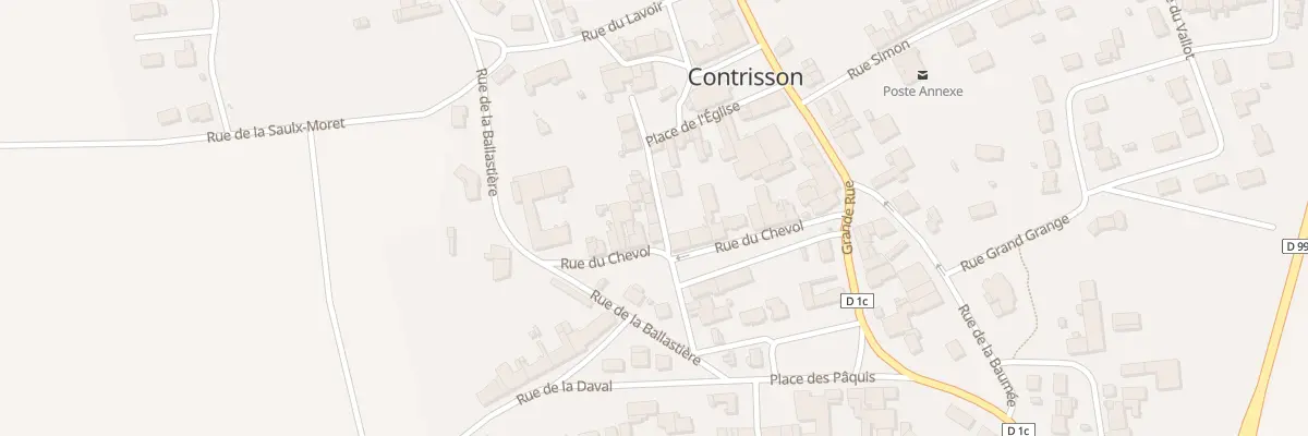 Plan du 52 Rue du Centre à Contrisson