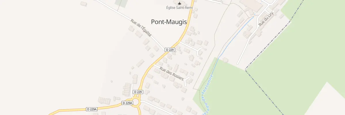 Plan du 11 Rue Jean Baptiste Clément à Noyers-Pont-Maugis