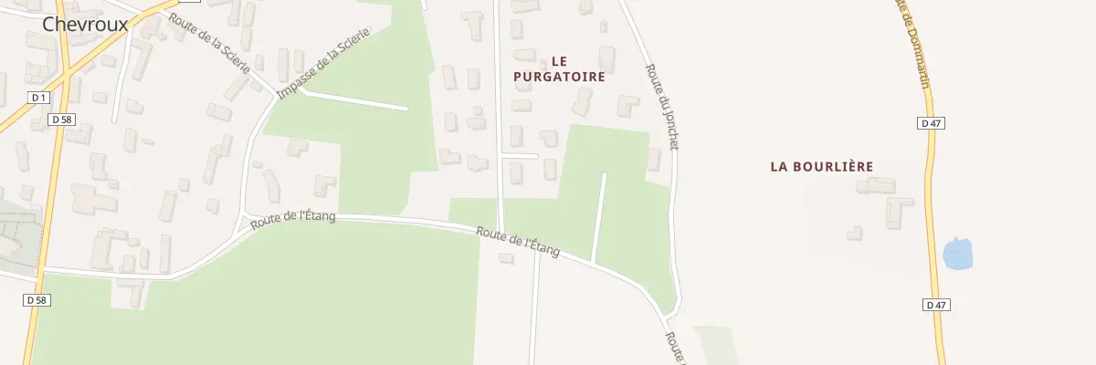 Plan du 305 Rue Perles de Rosée à Chevroux
