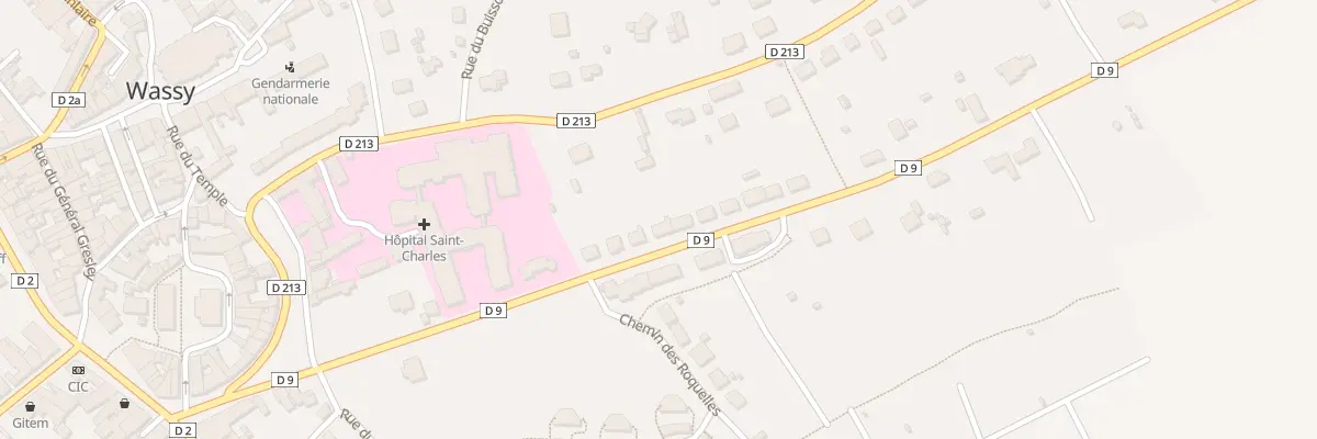 Plan du 23 Rue des Martyrs de la Resistan à Wassy