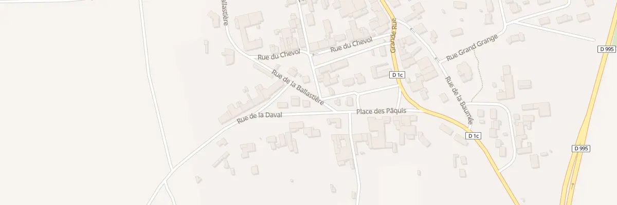 Plan du 20 Rue de la Daval à Contrisson
