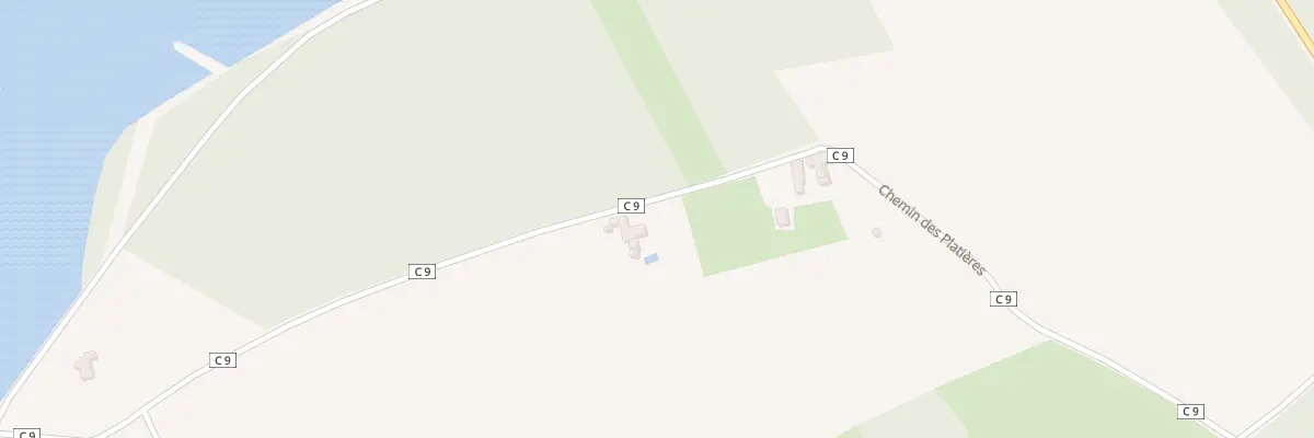 Plan du 1600 Che des Platières à Mionnay