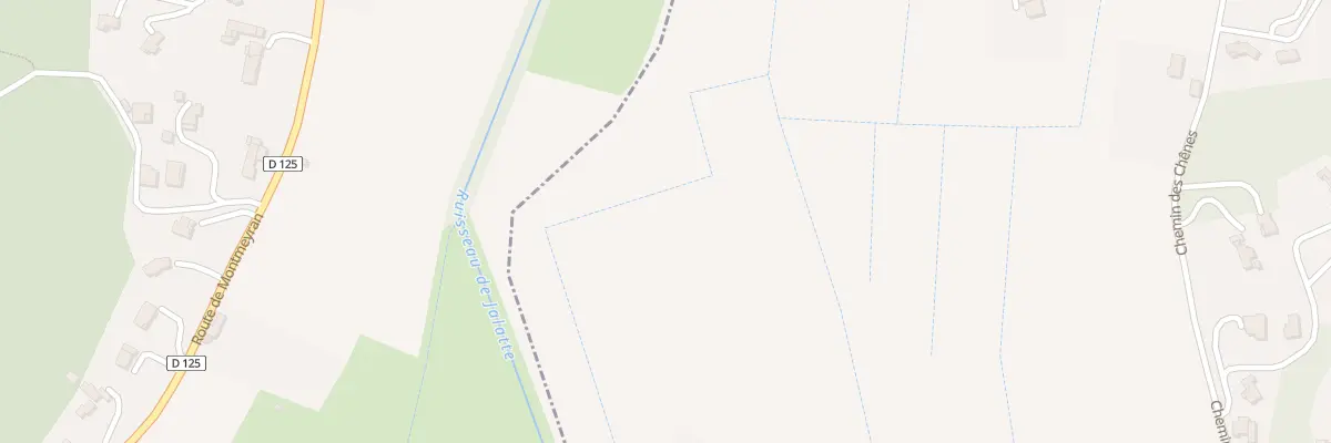 Plan du 2140 Rte de Montoison à Upie