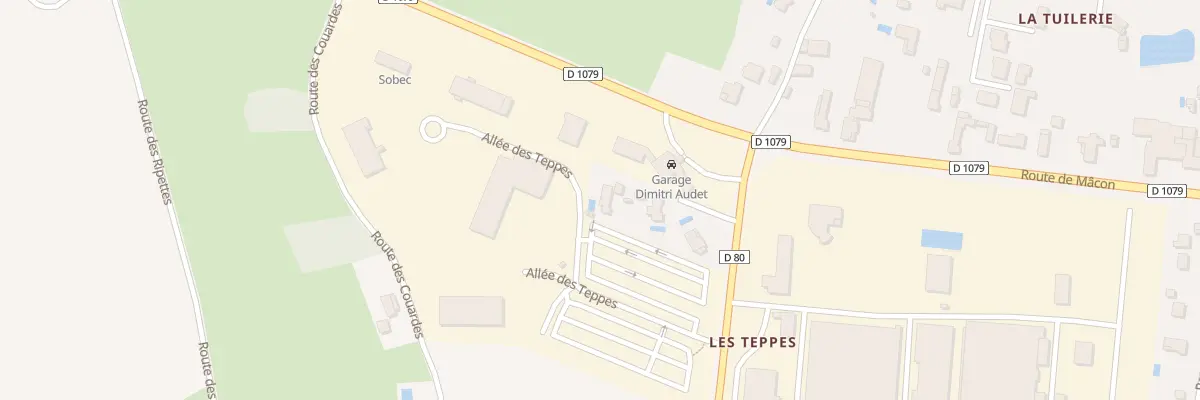 Plan du 218 All des Teppes à Saint-Cyr-sur-Menthon