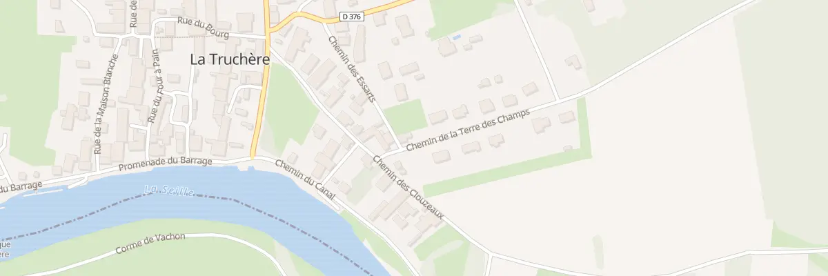 Plan du 5093 Che de la Terre des Champs à La Truchère