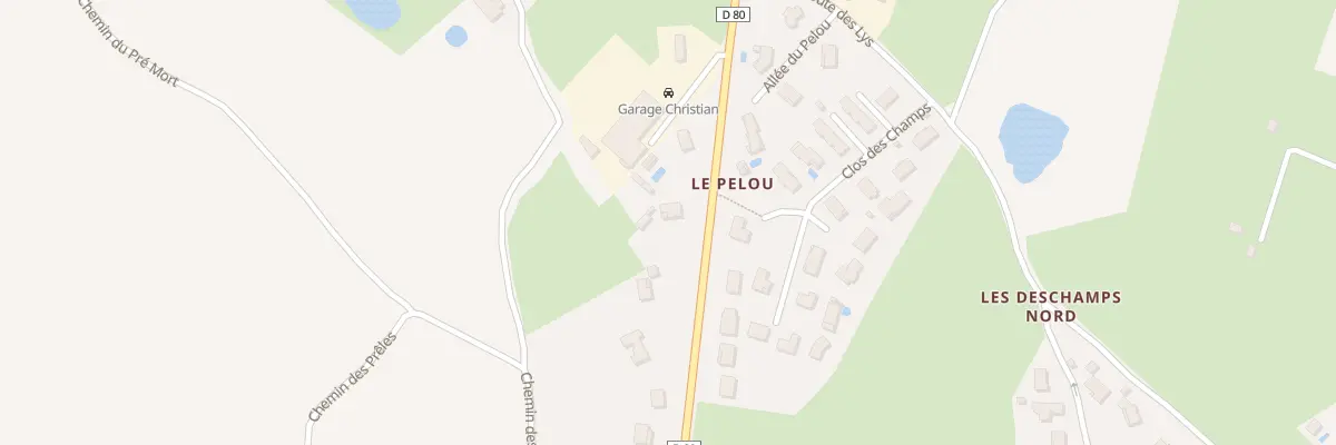 Plan du 740 Rte de Vonnas à Saint-Cyr-sur-Menthon