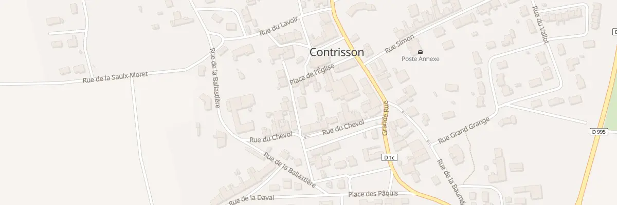 Plan du 39 Rue du Centre à Contrisson
