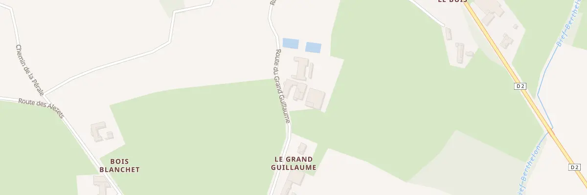Plan du 314 Rte du Grand Guillaume à Sulignat
