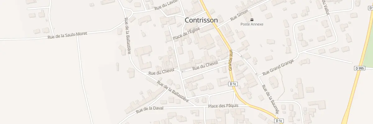 Plan du 106 Rue du Chevol à Contrisson