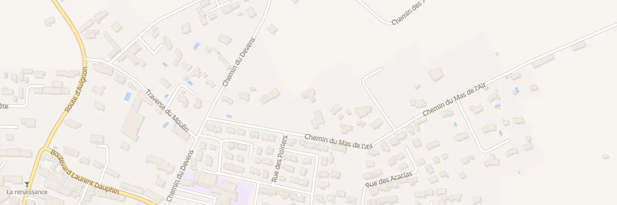 Plan du 9000F Che du Mas de l’Air à Cabannes