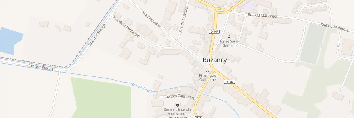 Plan du 10 Rue de la Petite Bar à Buzancy