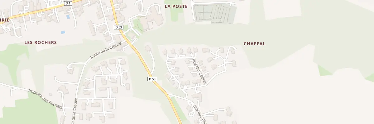Plan du 9 Rue des Cedres à Saint-Sorlin-en-Valloire