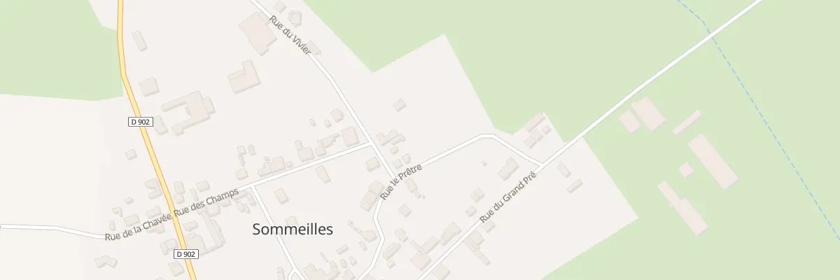 Plan du 4 Rue du Vivier à Sommeilles