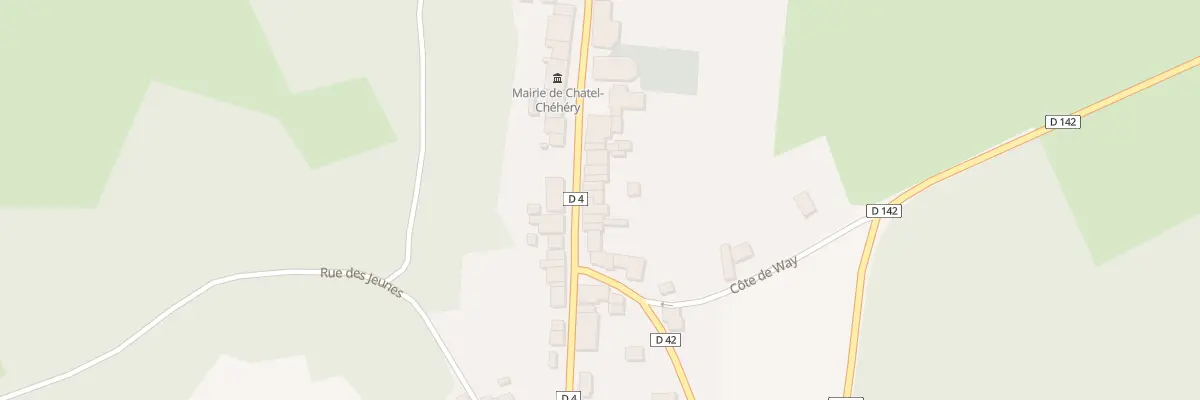 Plan du 21 Rue Laloy Chenet à Chatel-Chéhéry