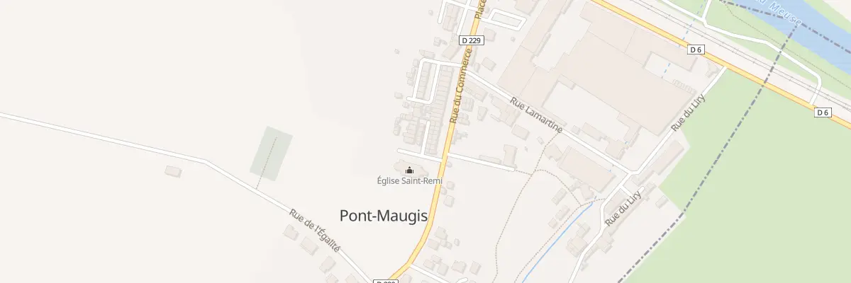 Plan du 6 Rue de l’Orphelinat à Noyers-Pont-Maugis