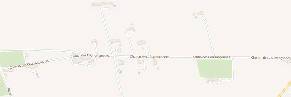 Plan du 574 Che des Courrenconnes à Violès
