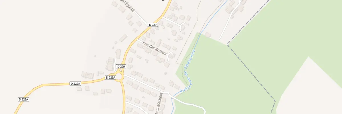 Plan du 11 Rue des Rosiers à Noyers-Pont-Maugis