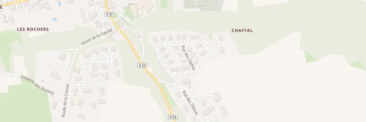 Plan du 14 Rue des Cedres à Saint-Sorlin-en-Valloire