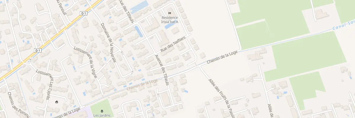 Plan du 5 Av des Tilleuls à Caumont-sur-Durance