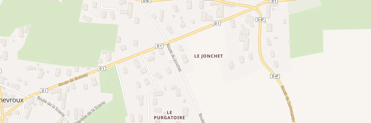 Plan du 47 Rte du Jonchet à Chevroux
