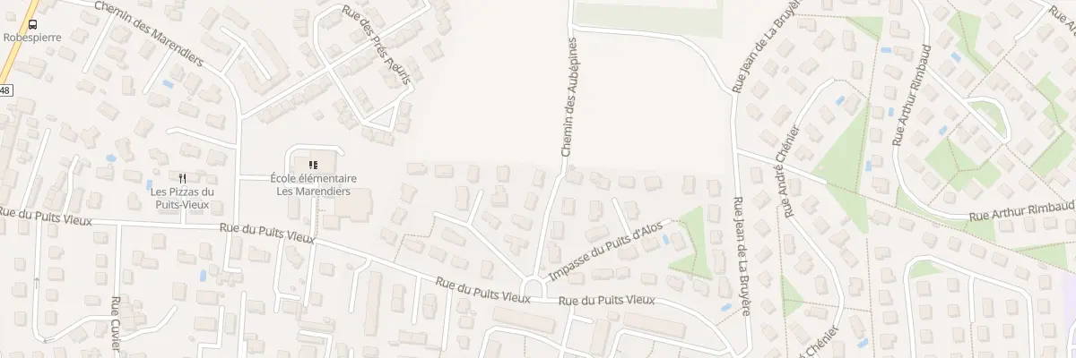 Plan du 7 Che des Aubépines à Saint-Priest