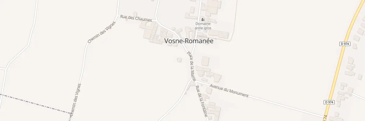 Plan du 4 Pl de la Mairie à Vosne-Romanée