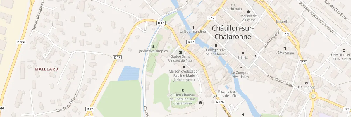 Plan du 27 Pl Saint Vincent-de-Paul à Châtillon-sur-Chalaronne