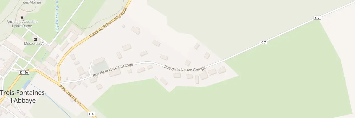 Plan du 5000 Rte de Robert Espagne à Trois-Fontaines-l’Abbaye