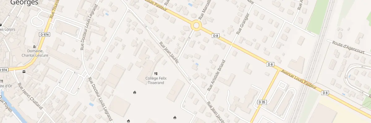 Plan du 5 Rue Ernest Renan à Nuits-Saint-Georges